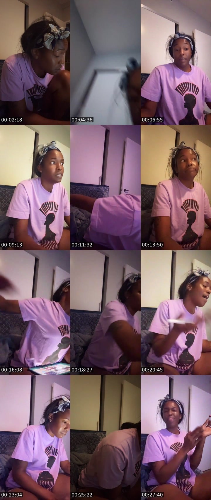 Contact-sheet preview of MostHated _Mo3's Liveme recording