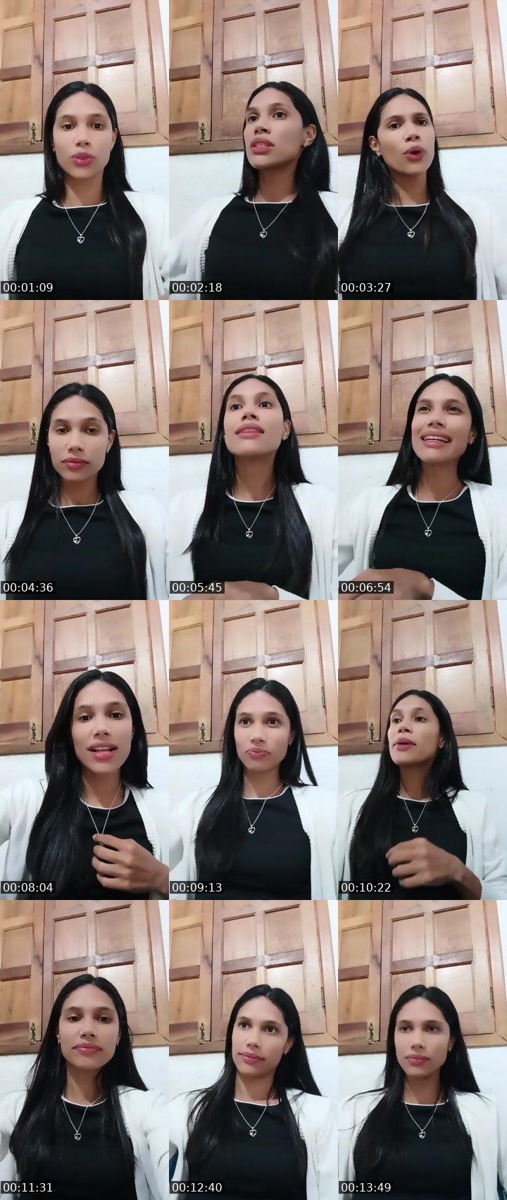 Contact-sheet preview of Star light 🚨's Liveme recording