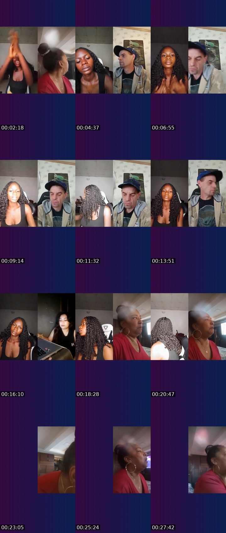 Contact-sheet preview of $💸Imma🟦⛓️'s Liveme recording