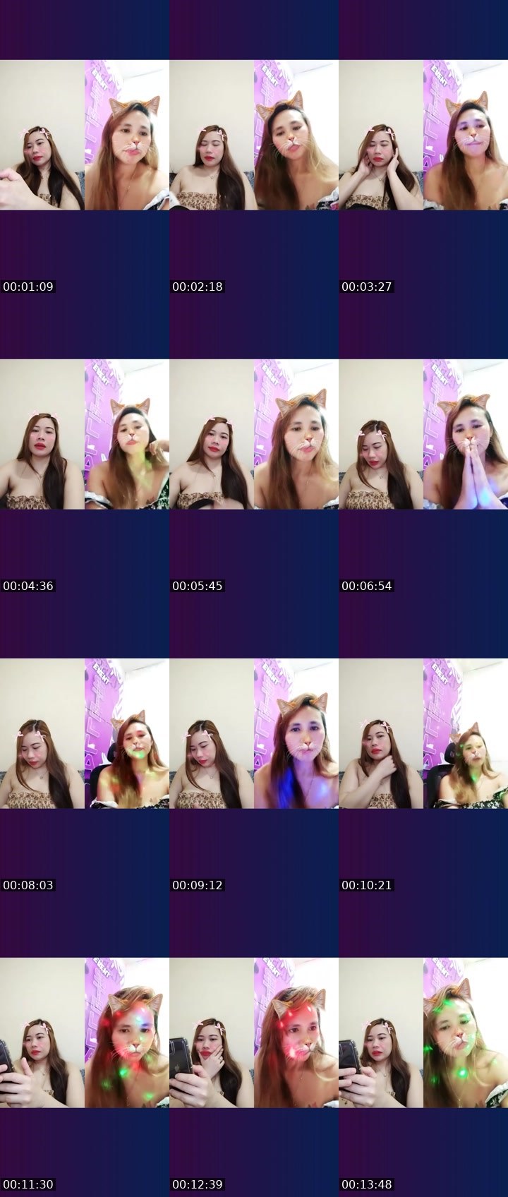 Contact-sheet preview of 🥨🍓 Jam's Liveme recording