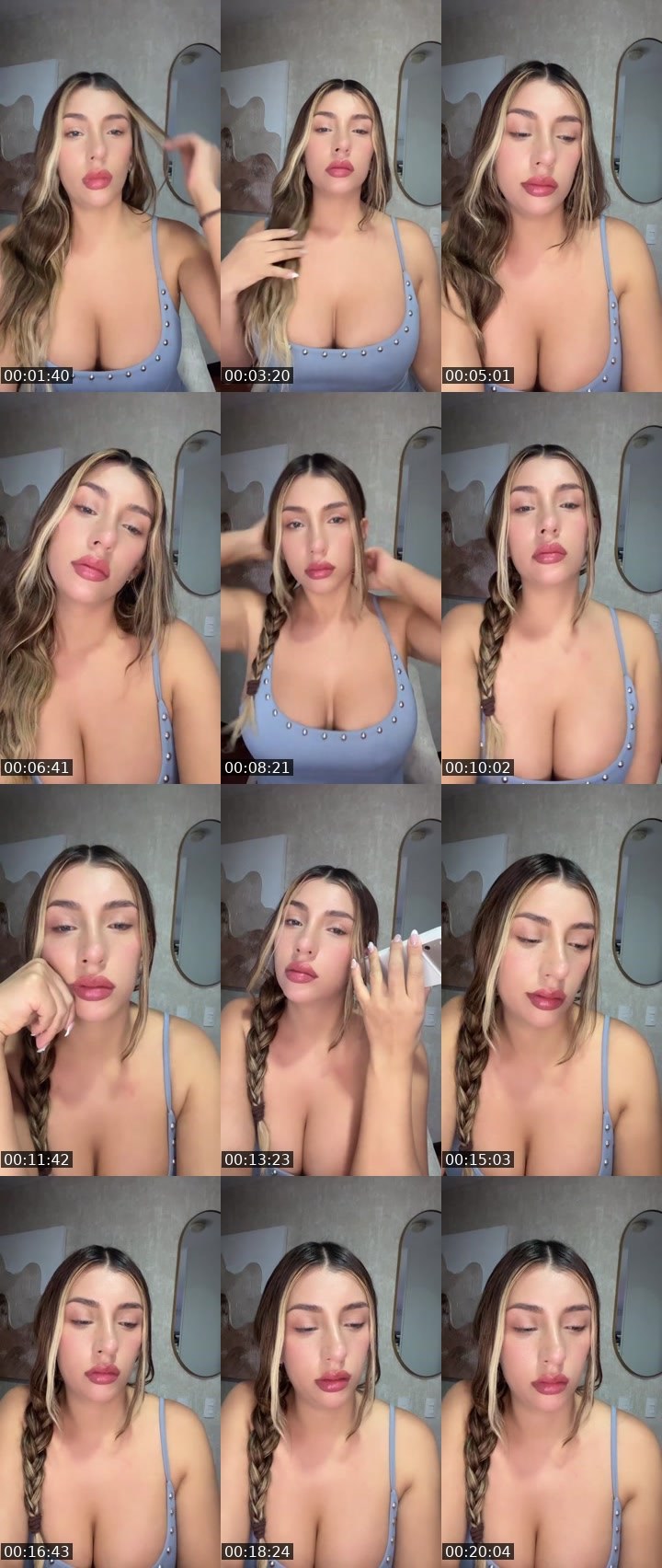 Contact-sheet preview of 𝓟𝓻𝓲𝓷𝓬𝓮𝓼𝓼🌸🧸's Liveme recording