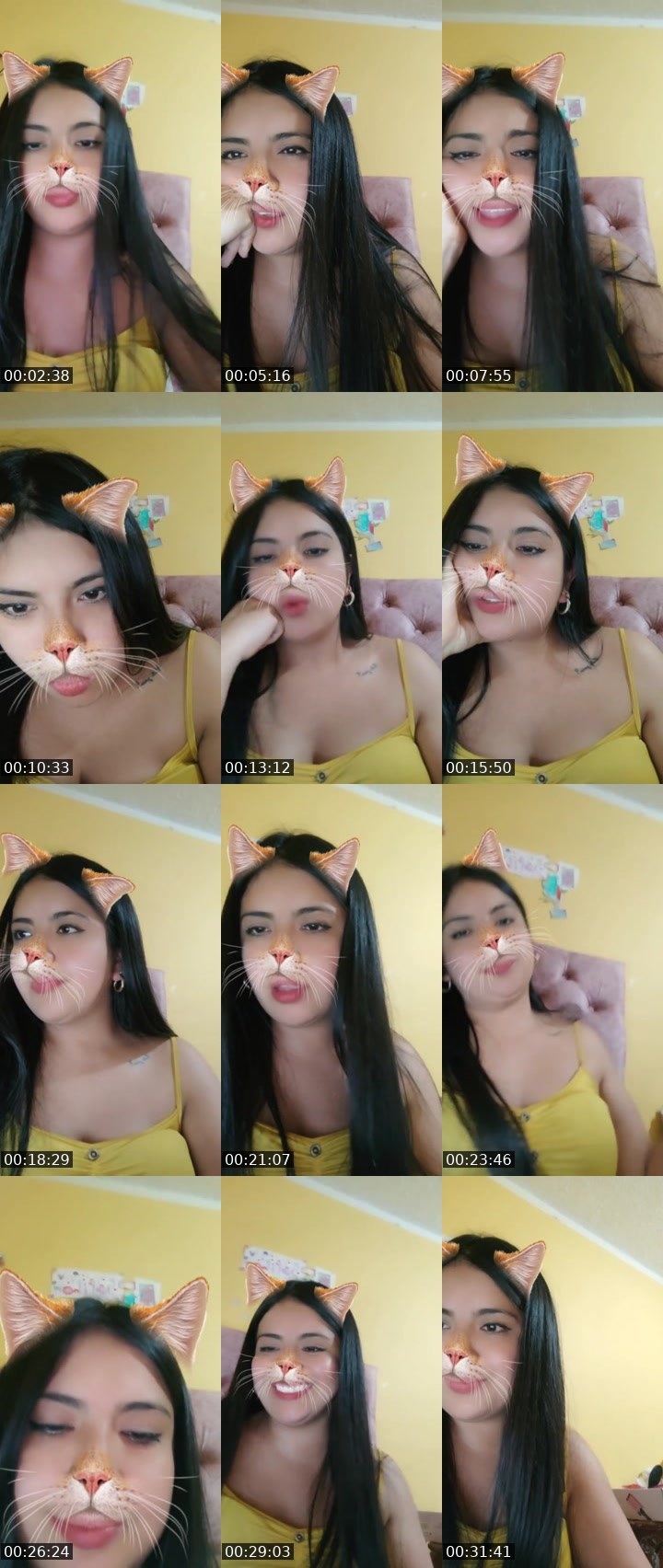 Contact-sheet preview of ☁LaTóχica🧸🪽's Liveme recording
