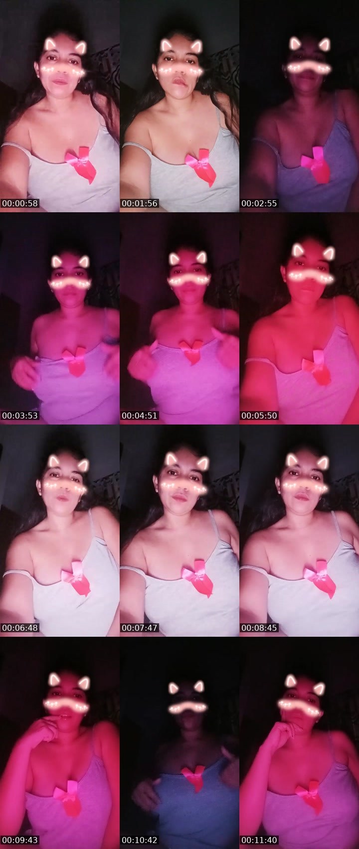 Contact-sheet preview of Pili 👄🌻's Liveme recording