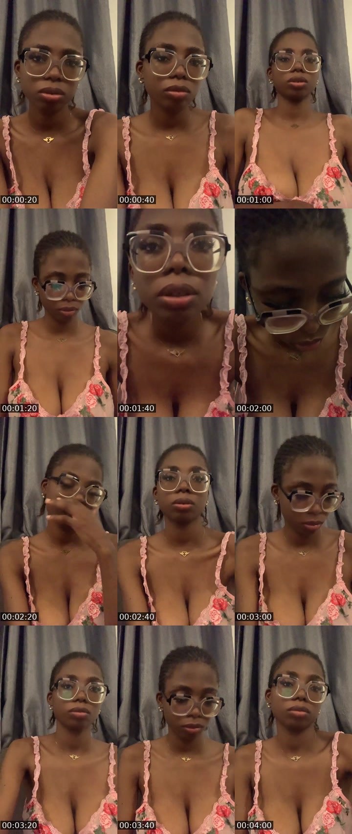 Contact-sheet preview of Lilly😍😍😘🕊️'s Liveme recording