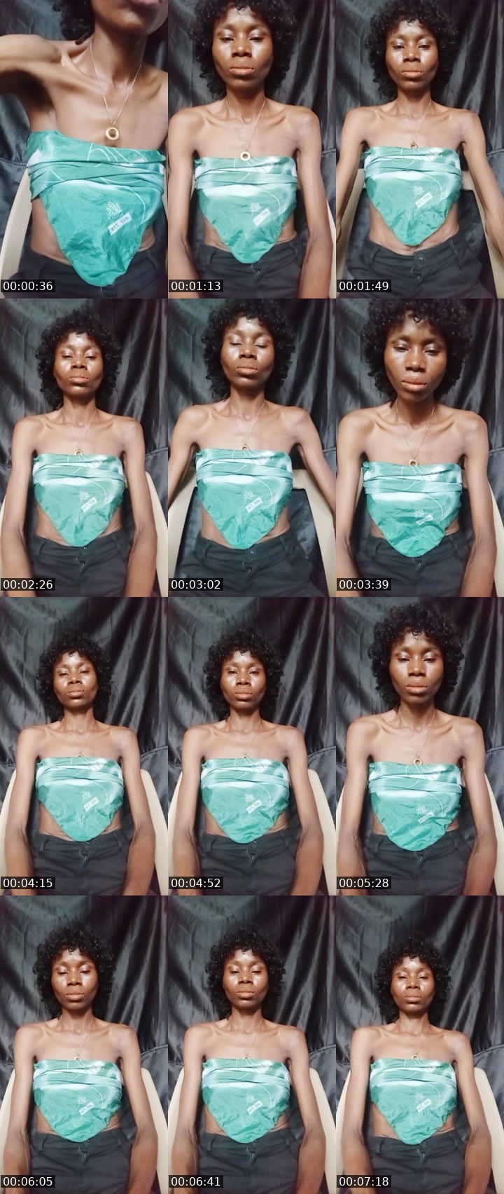 Contact-sheet preview of pretty slim's Liveme recording