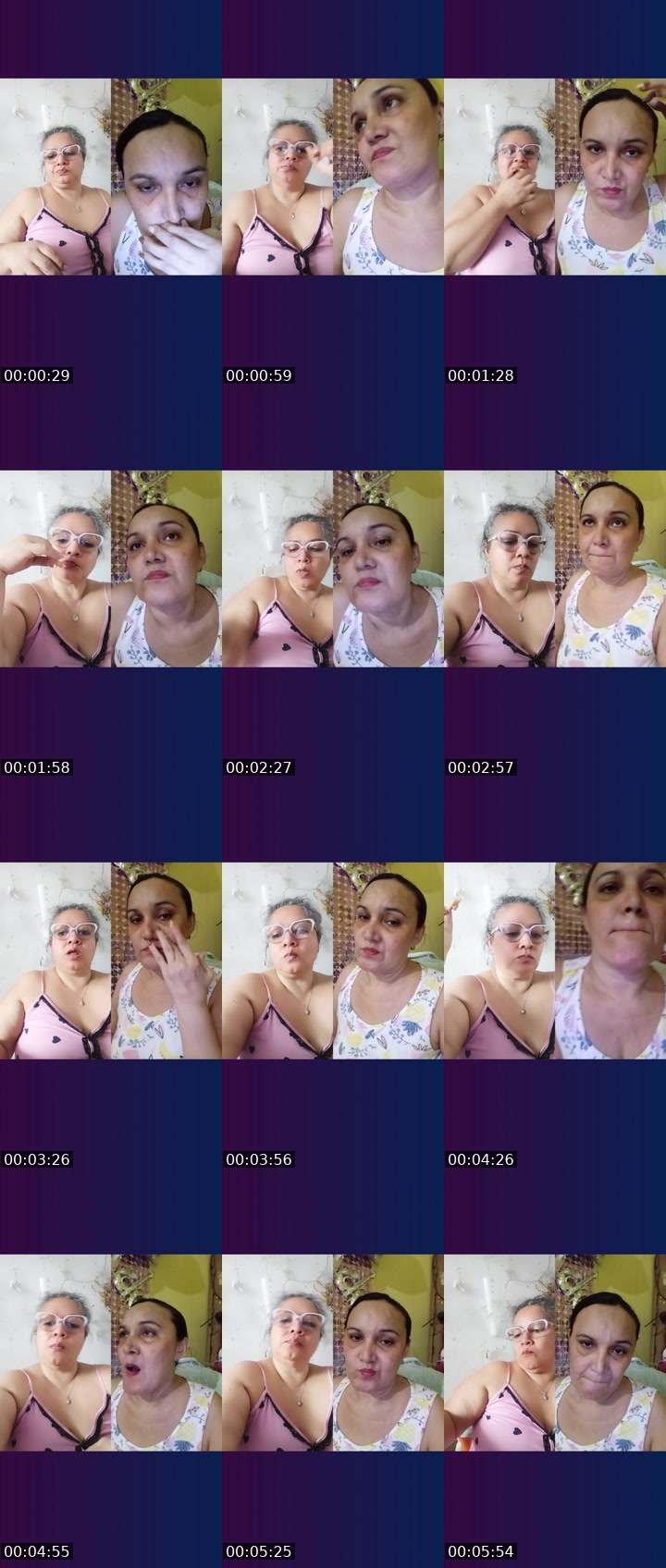 Contact-sheet preview of 🌐 ♡🔥Meche🕶's Liveme recording