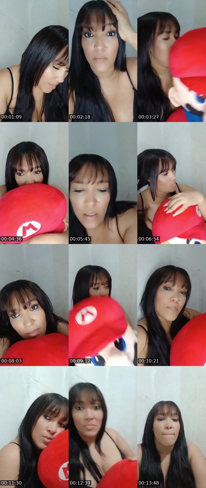 Contact-sheet preview of 🍎Ž⃤Ť⃤sara🦉⃤'s Liveme recording