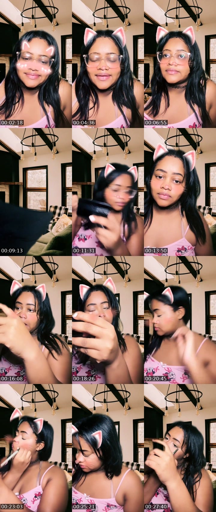Contact-sheet preview of MariaIzix's Liveme recording