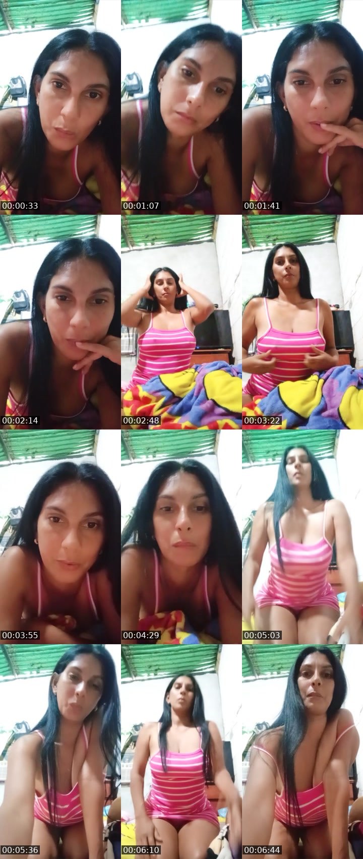 Contact-sheet preview of 💋baby💋's Liveme recording