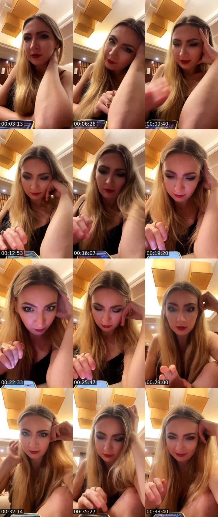 Contact-sheet preview of ♥️EvA🇷🇺's Liveme recording