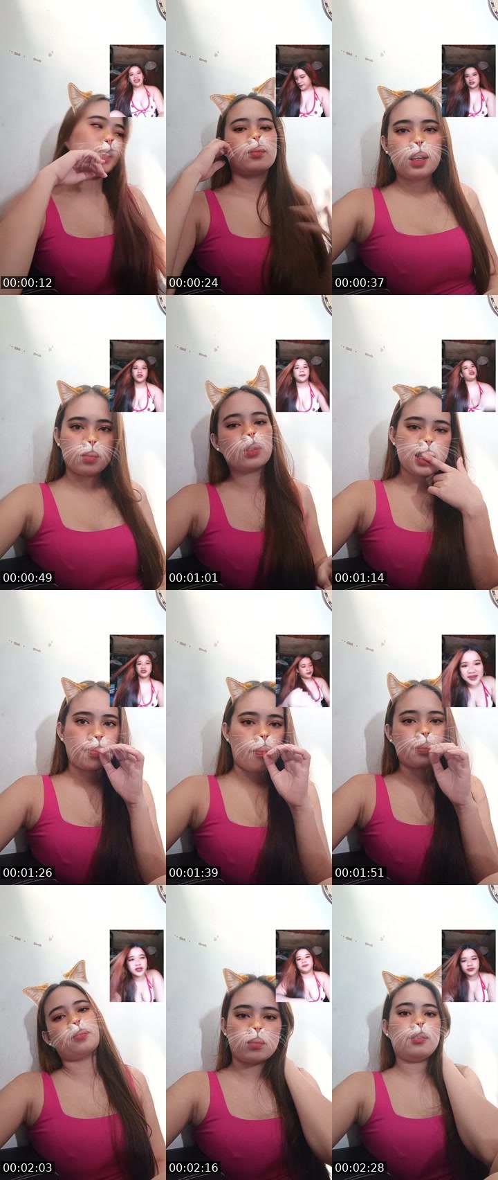 Contact-sheet preview of 👸🏻Alia🐉NP's Liveme recording