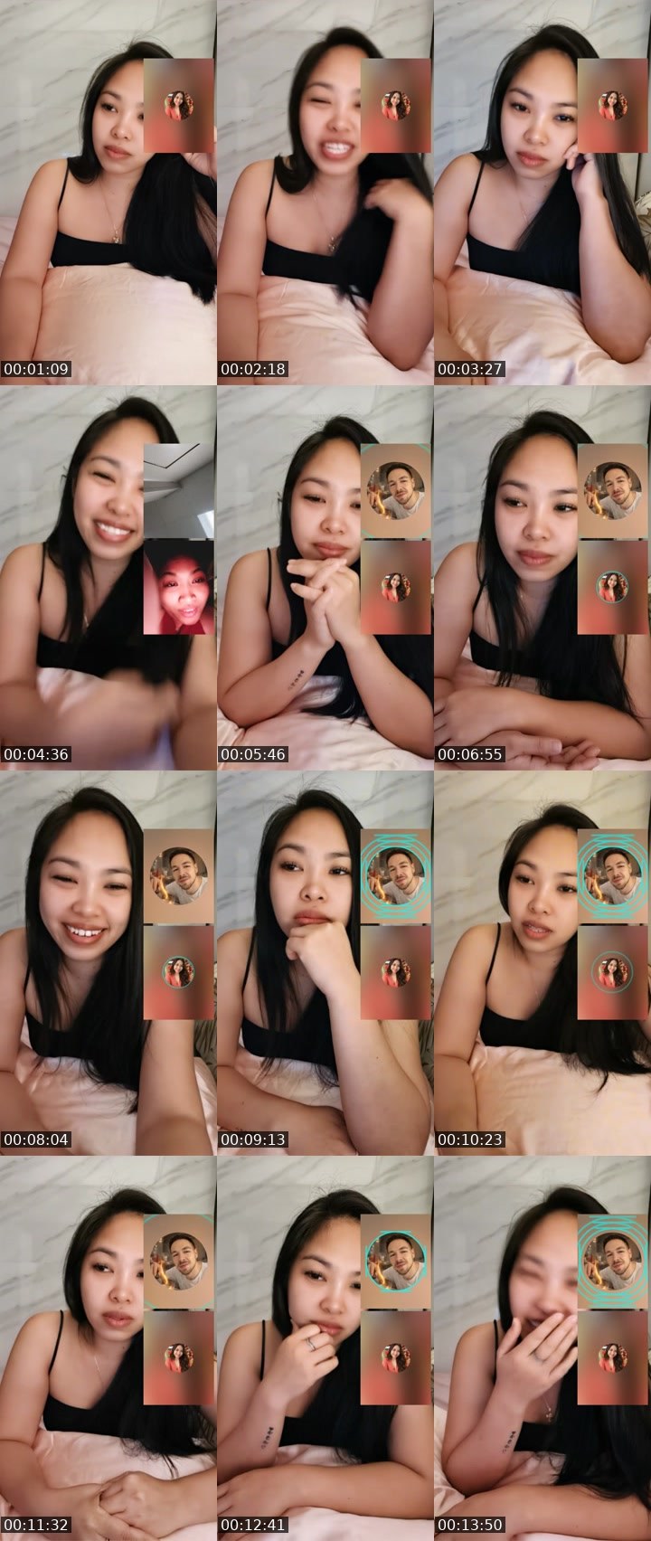 Contact-sheet preview of 🔥ωⓣғ💚's Liveme recording