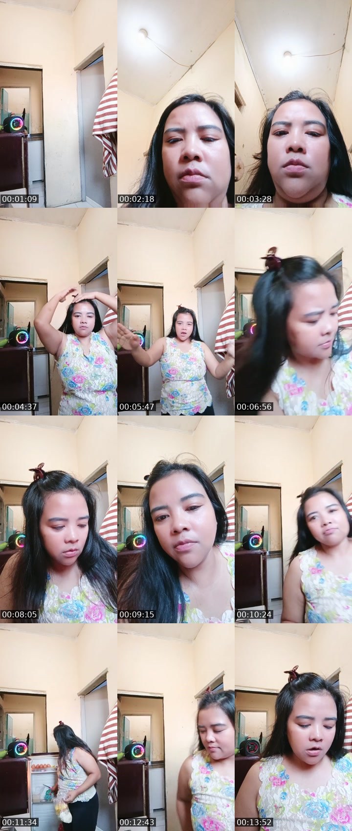 Contact-sheet preview of 🇮🇩 AMELIA NUR's Liveme recording