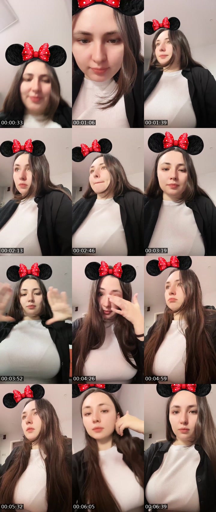 Contact-sheet preview of Hubabooba's Liveme recording