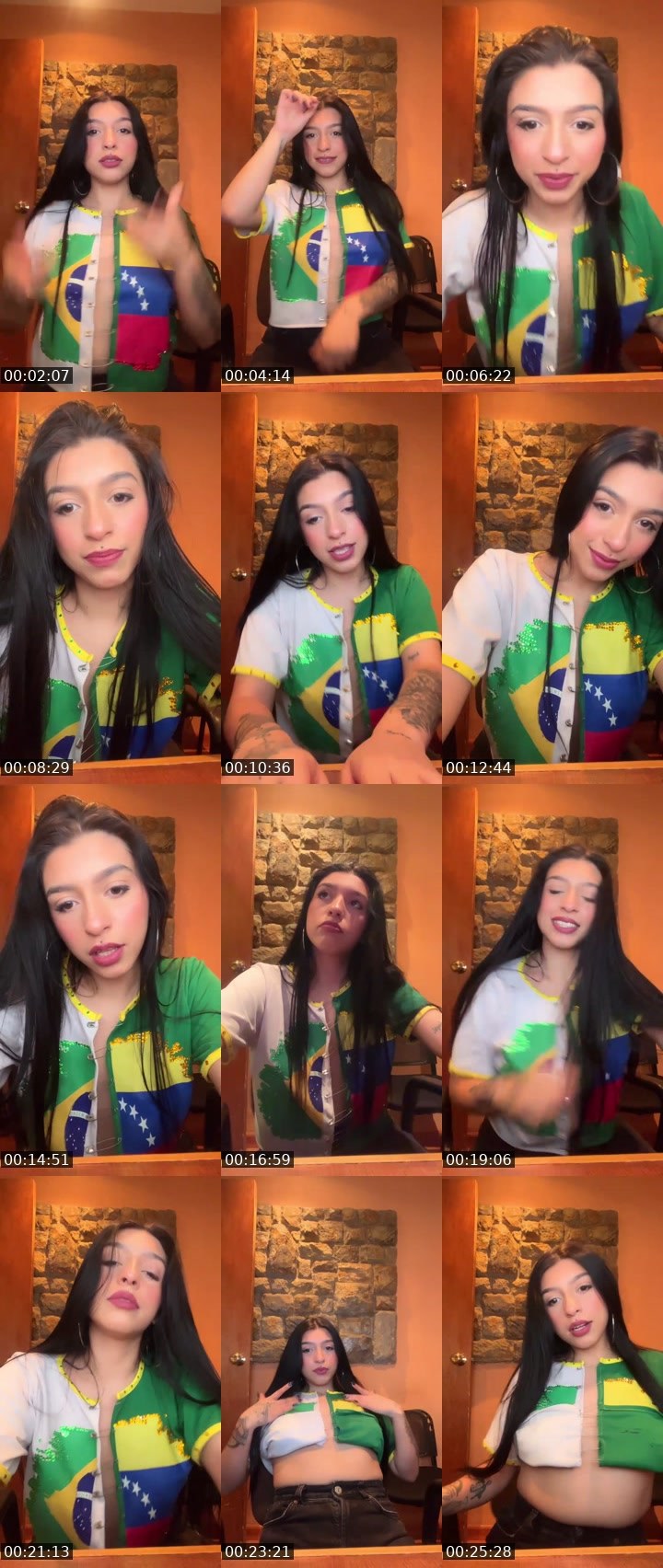 Contact-sheet preview of Madisonqueen29's Liveme recording