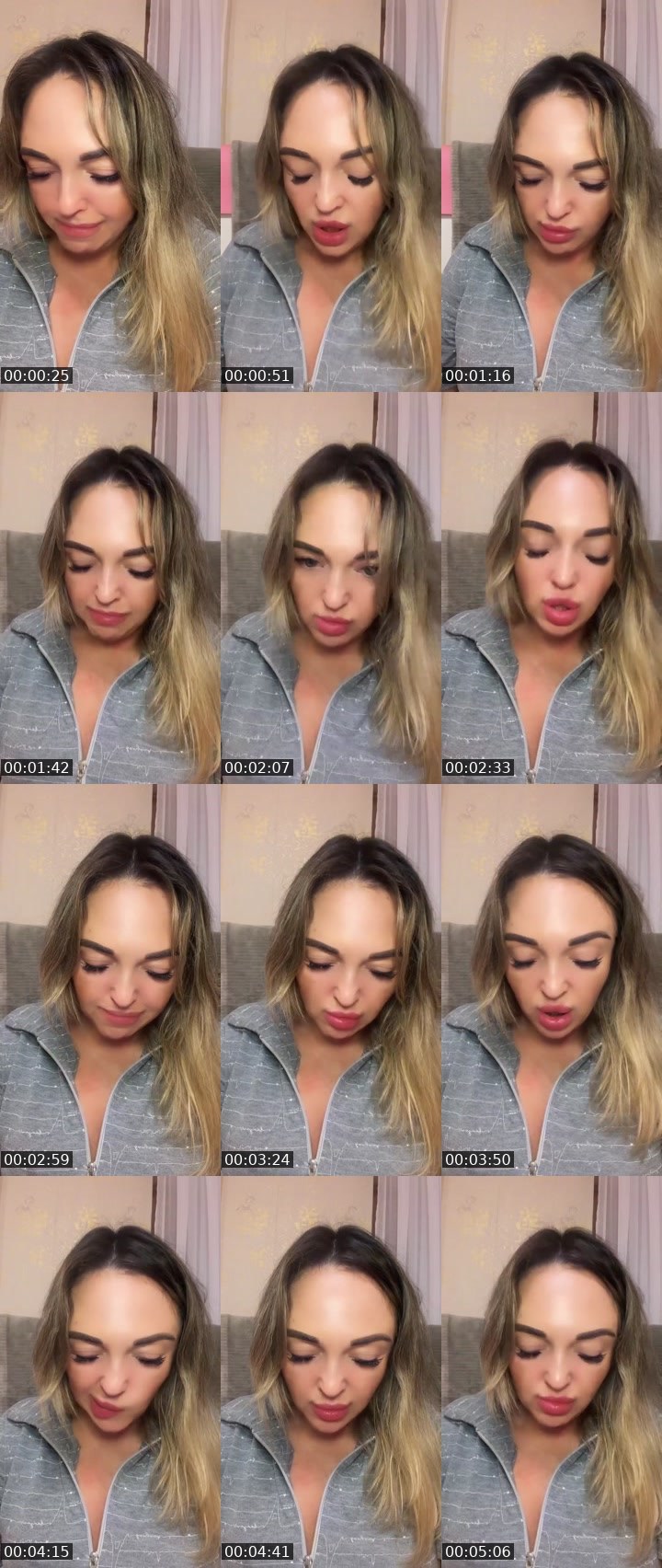 Contact-sheet preview of 𝙑𝙞𝙠usik🦫☘️'s Liveme recording