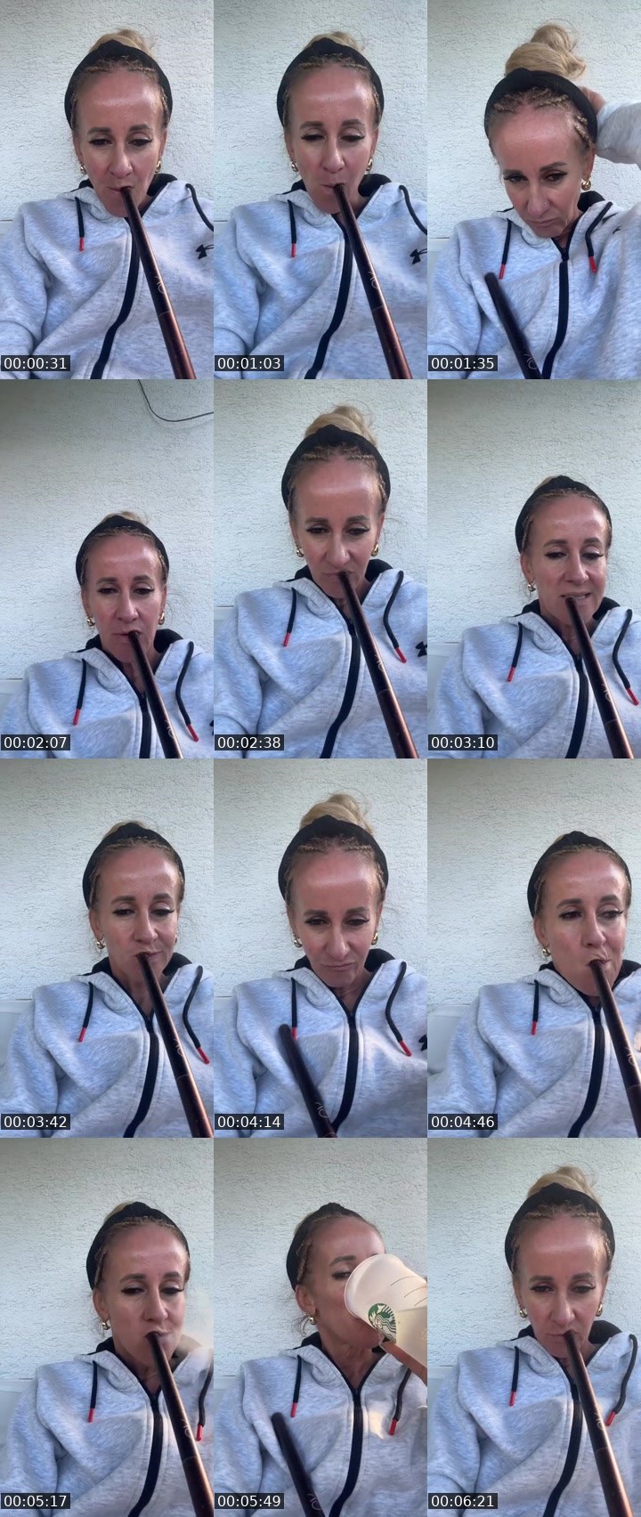 Contact-sheet preview of Soso2222's Liveme recording