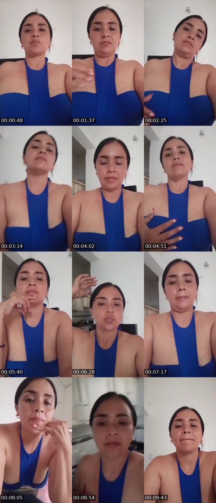 Contact-sheet preview of Danielita's Liveme recording