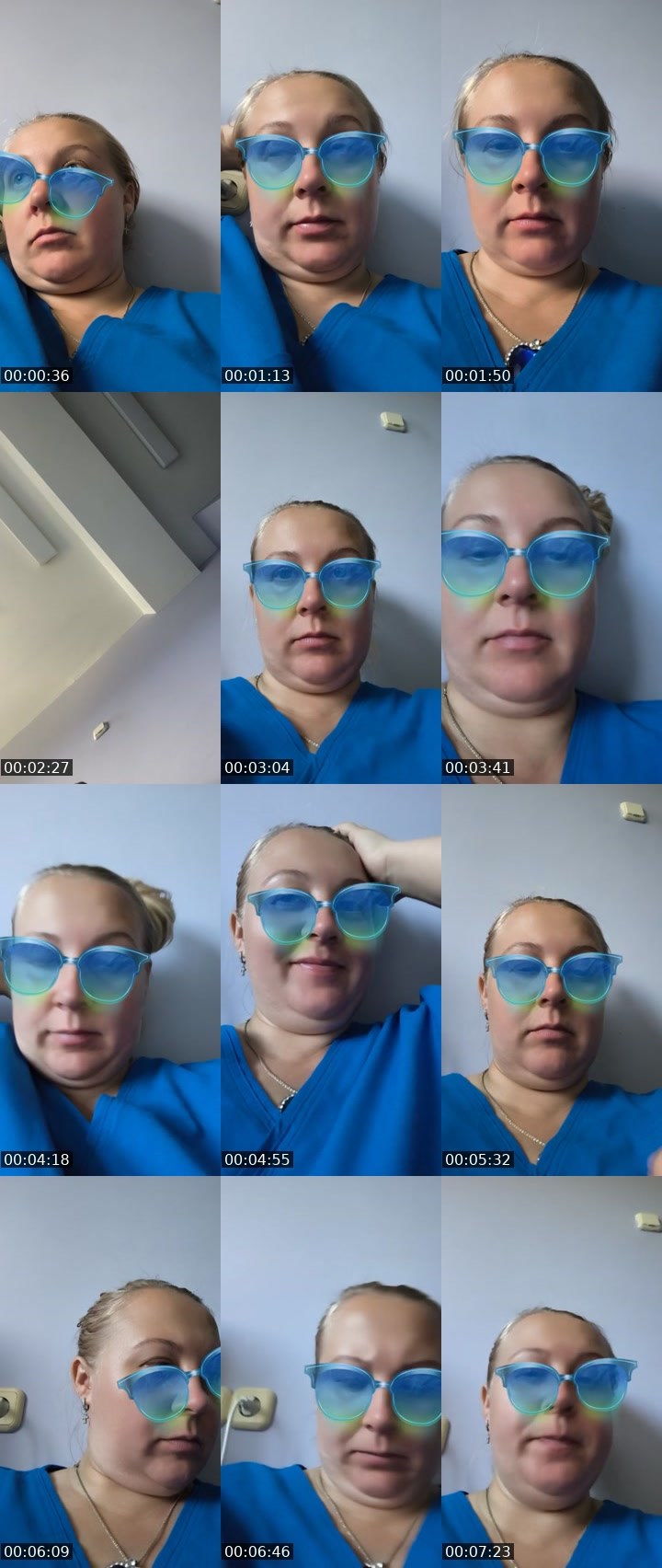 Contact-sheet preview of 🪷 GoldenBird 🕊's Liveme recording