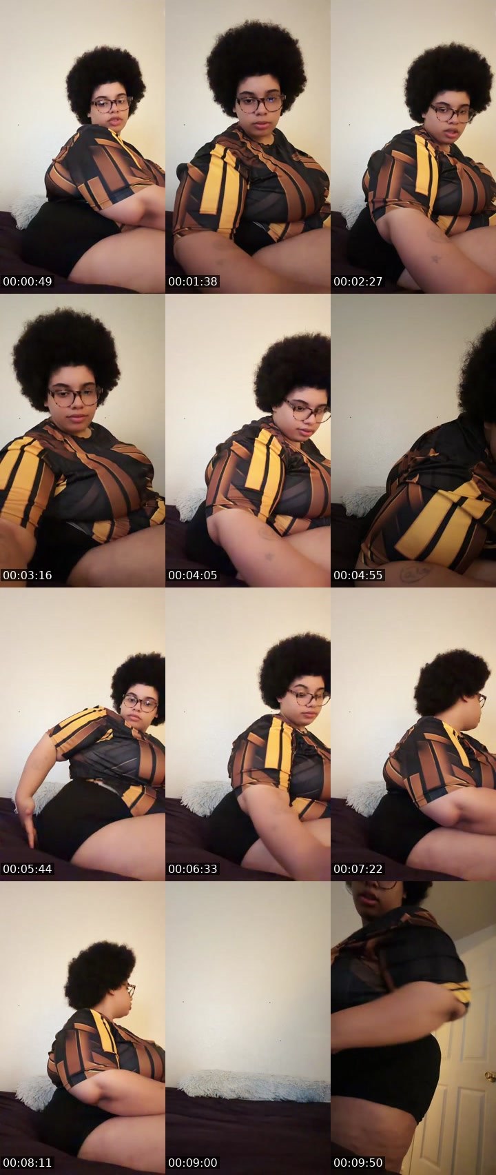 Contact-sheet preview of 🎭⃤ 𝓜𝓪𝓶𝓪 𝓓𝓮𝓮's Liveme recording
