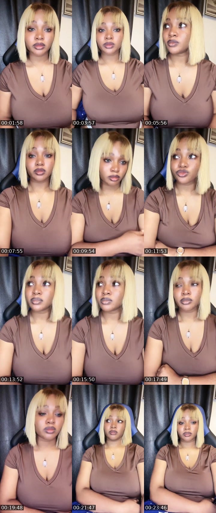 Contact-sheet preview of Wine NOT's Liveme recording