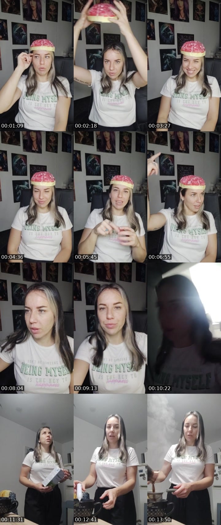 Contact-sheet preview of 29k💎YULIIA FAKAS's Liveme recording