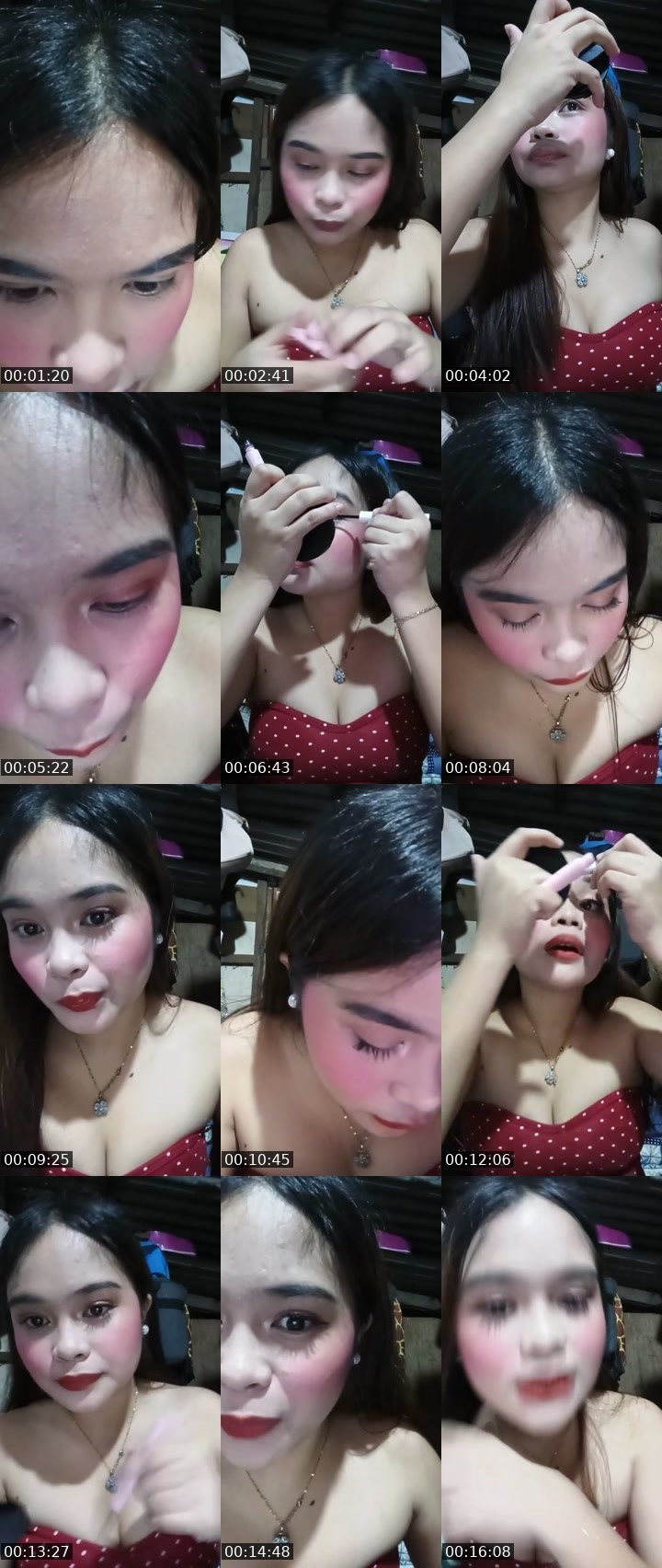 Contact-sheet preview of ♛ ₚₕ Ash🌟🐦's Liveme recording