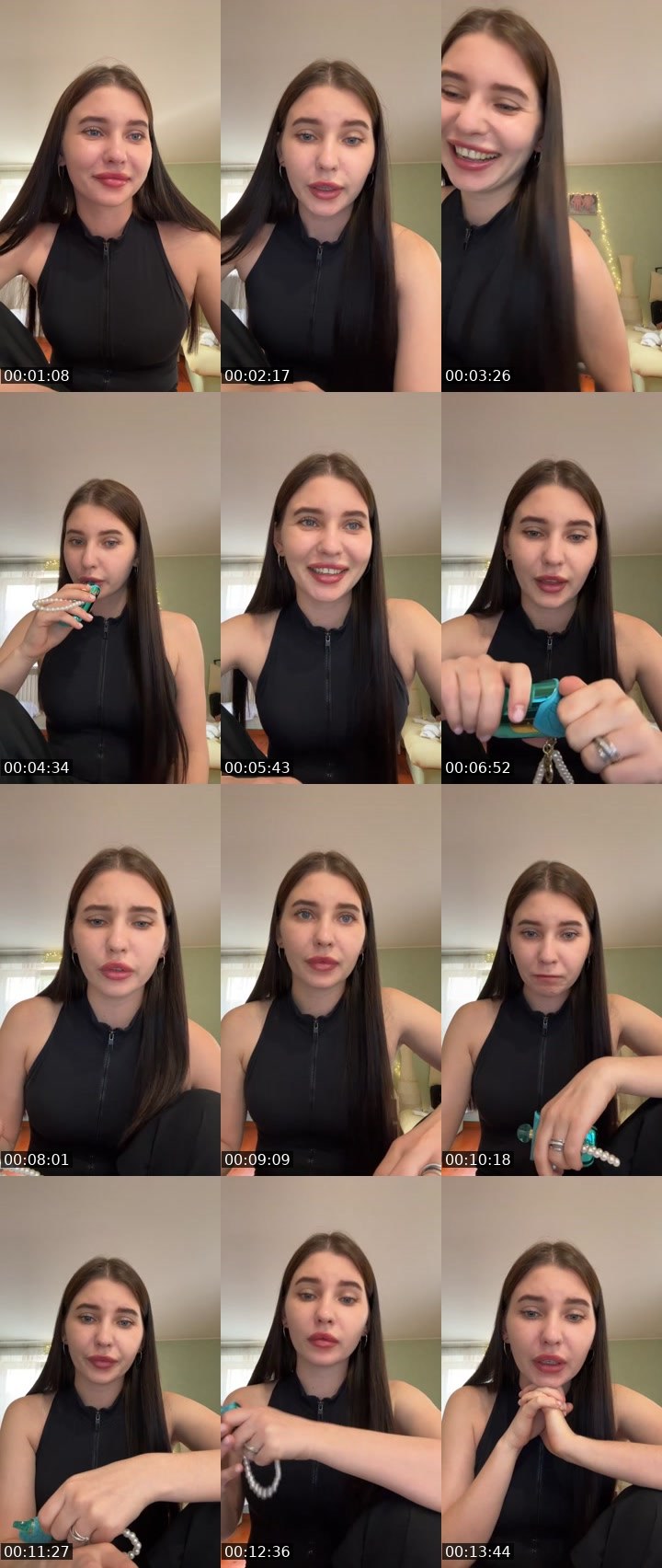 Contact-sheet preview of 🌸illona🌸's Liveme recording