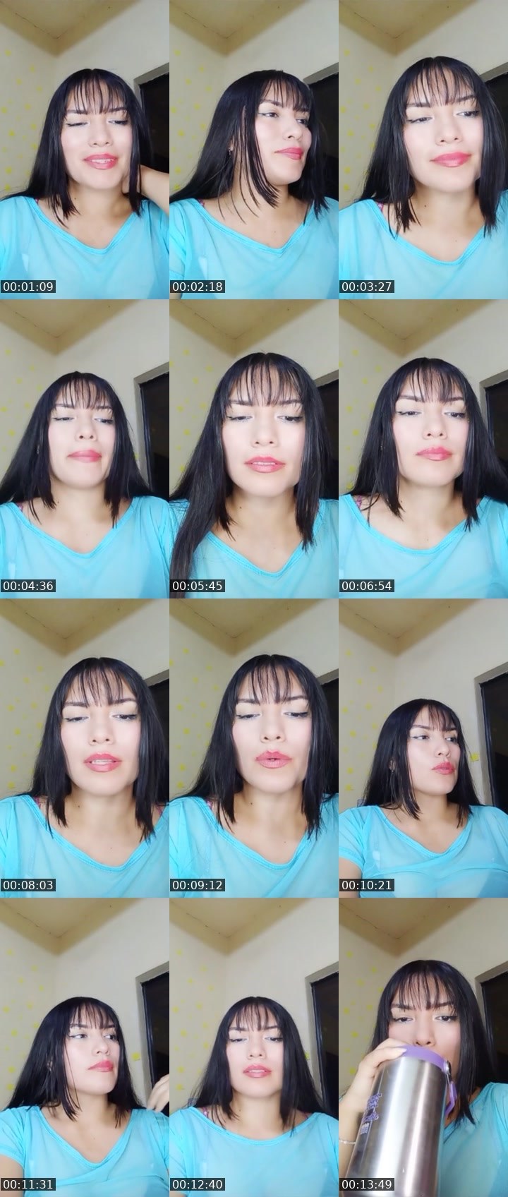 Contact-sheet preview of Cielo🌙's Liveme recording