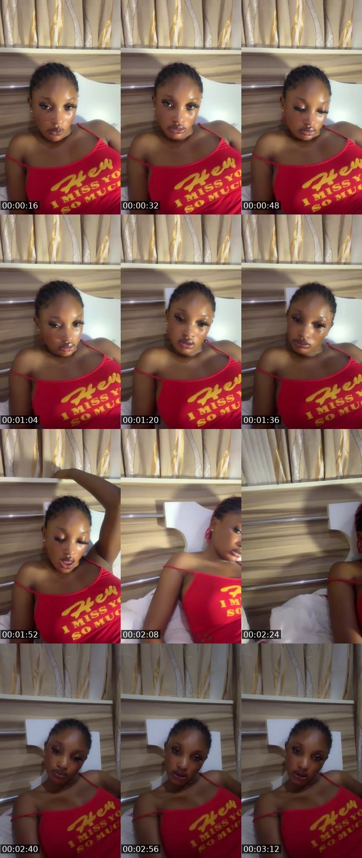 Contact-sheet preview of 💸LIONESS @KING💪💪's Liveme recording