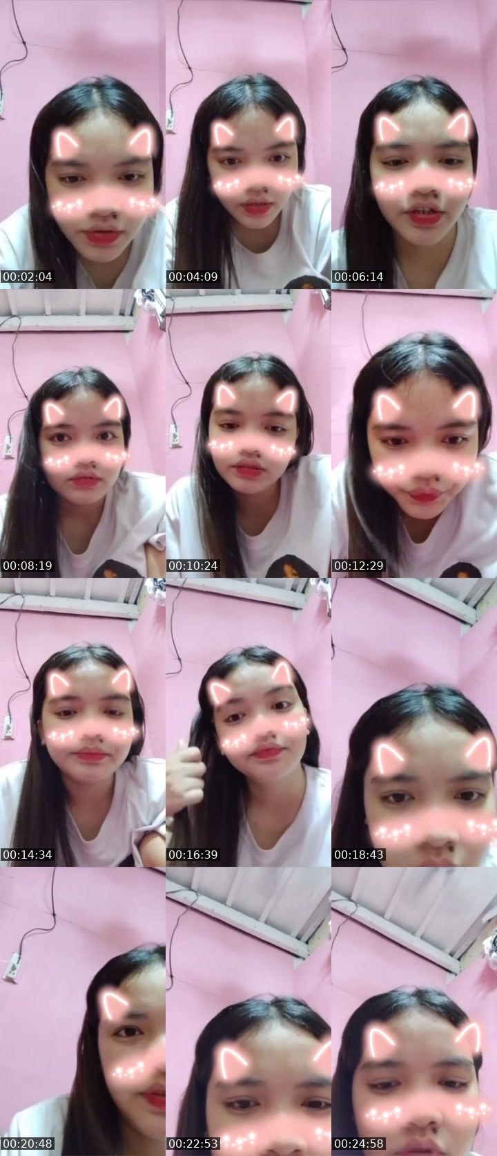 Contact-sheet preview of 🫅Narah🧚's Liveme recording
