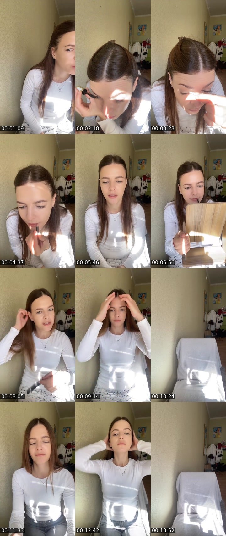 Contact-sheet preview of 𝒪𝓁𝓎𝒶💫❤️'s Liveme recording