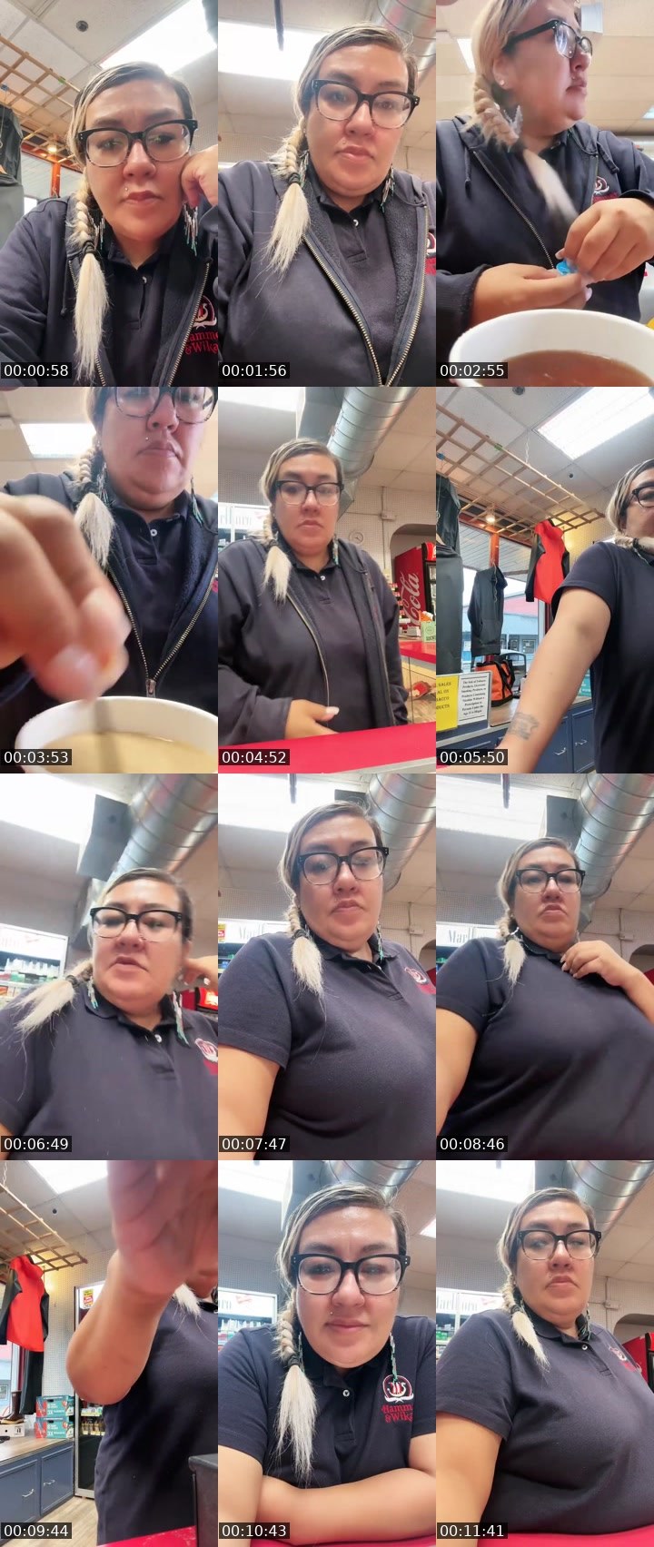 Contact-sheet preview of Alaskan Queen Baddie's Liveme recording