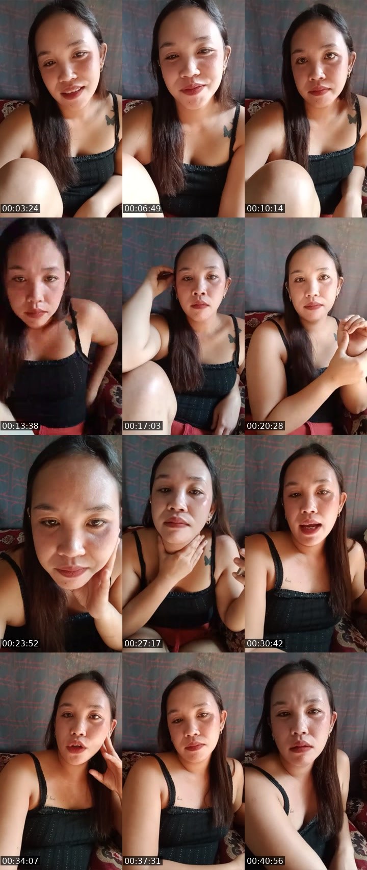 Contact-sheet preview of Veyla's Liveme recording