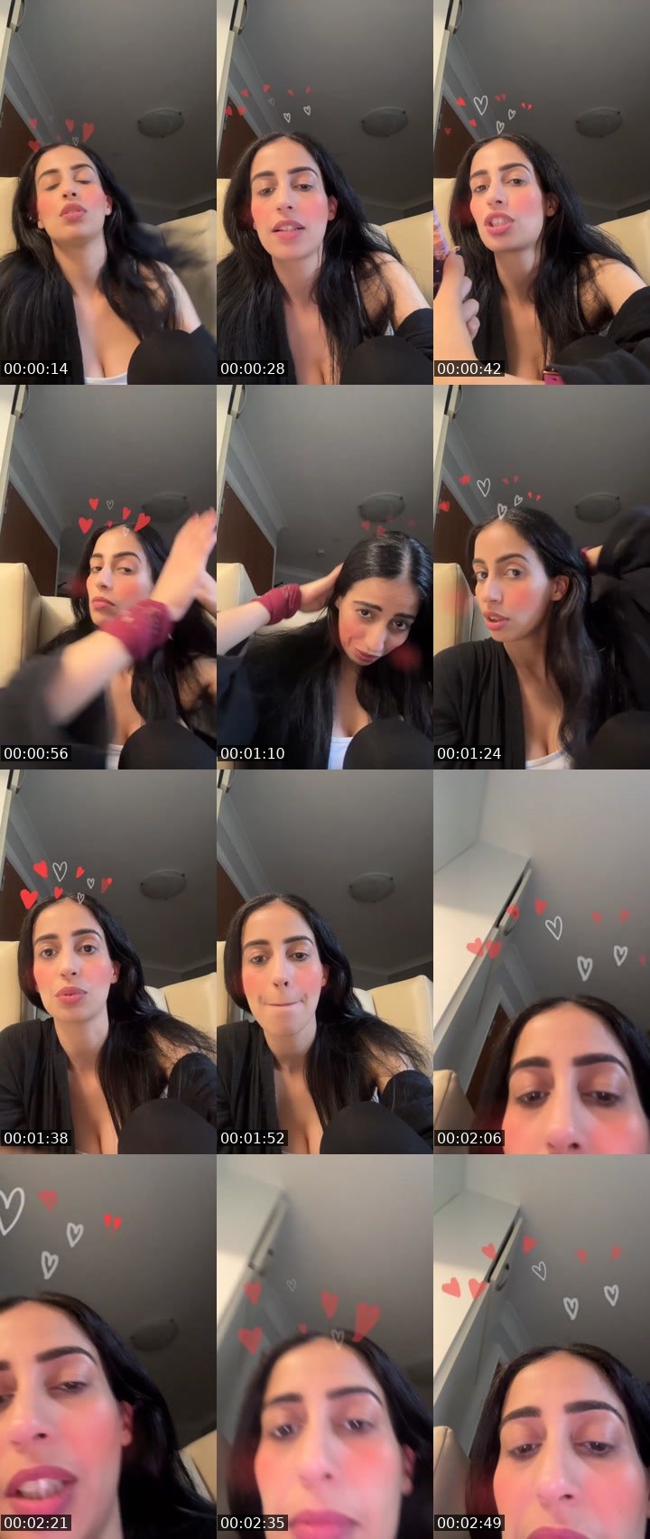 Contact-sheet preview of 𝐌𝐘𝐒𝐓𝐄𝐑𝐘 🐝's Liveme recording
