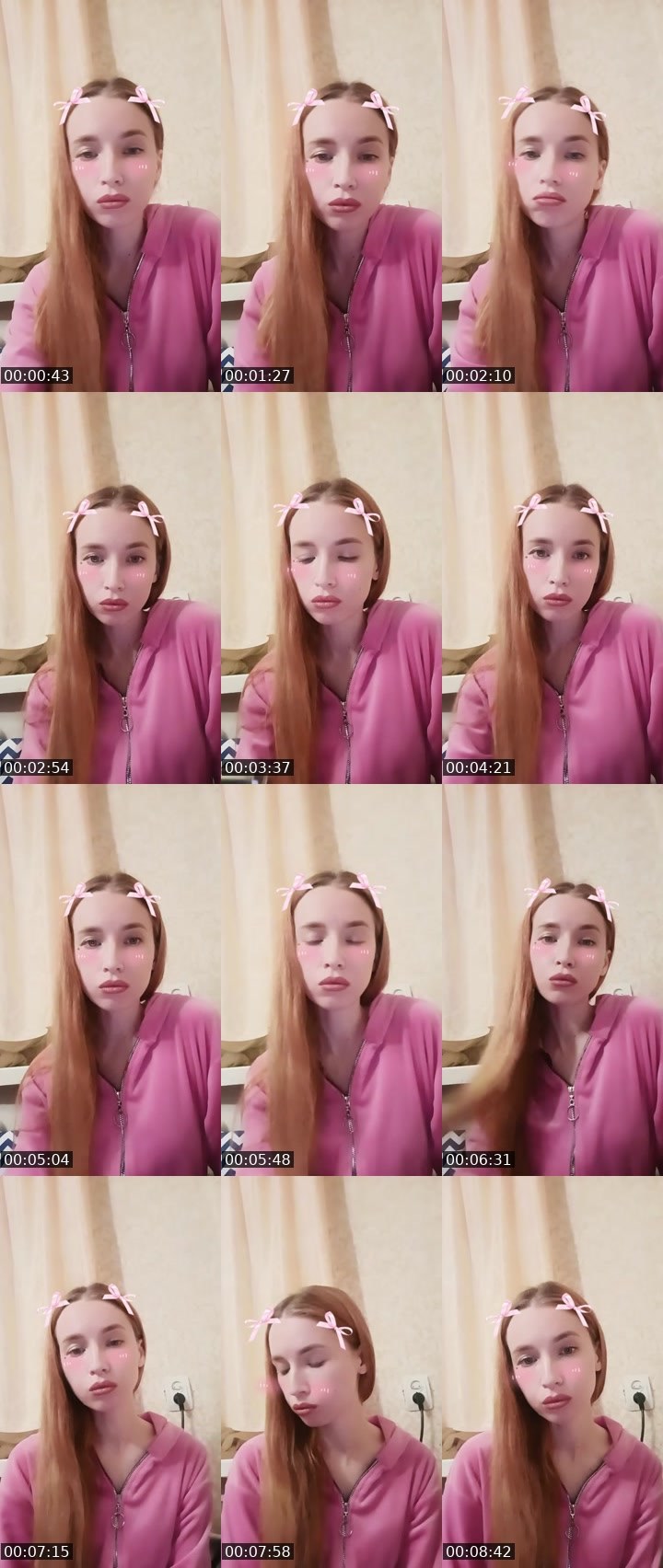 Contact-sheet preview of Anny_Ann 💎's Liveme recording