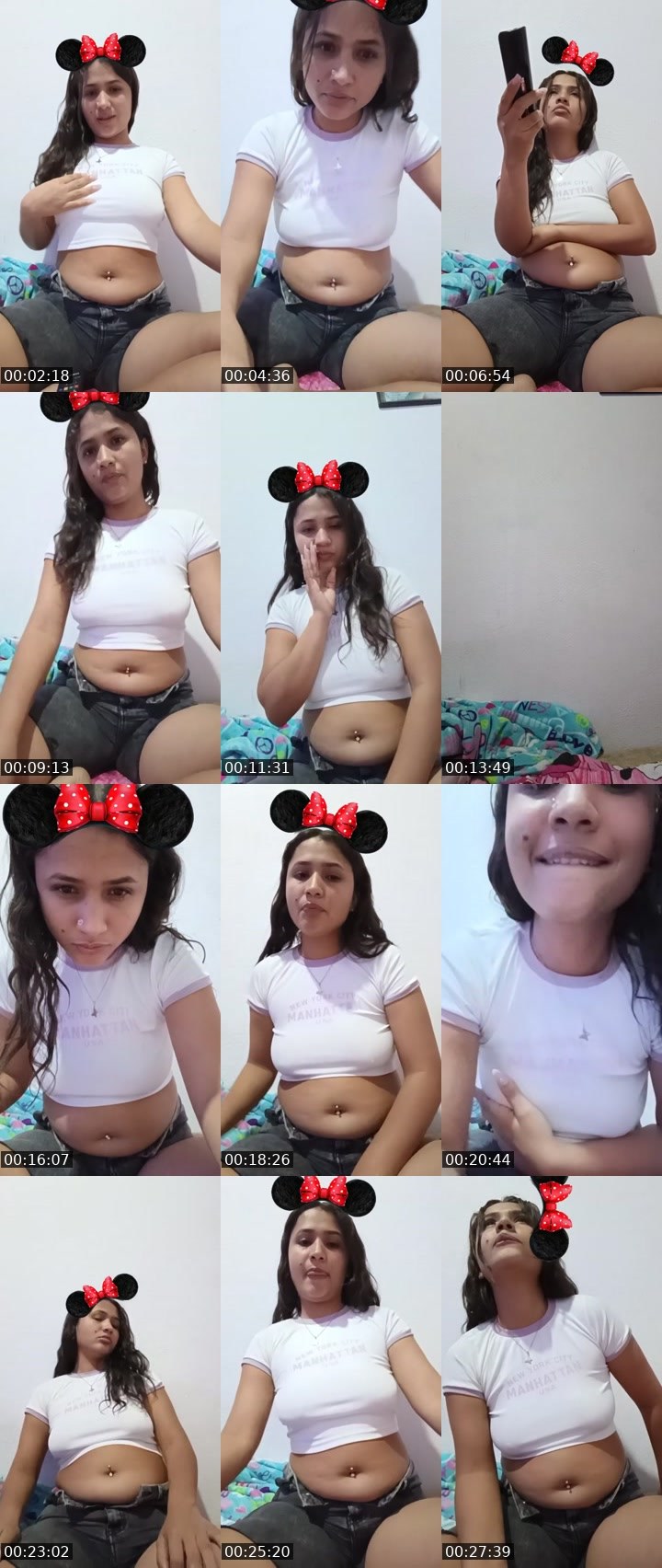 Contact-sheet preview of 👑⃤la sirenita's Liveme recording