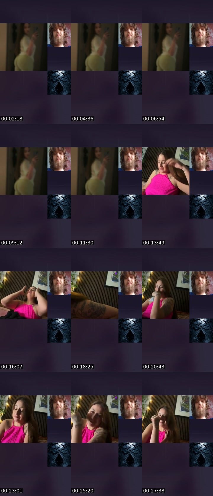 Contact-sheet preview of 🤍MightyWoman✝️'s Liveme recording