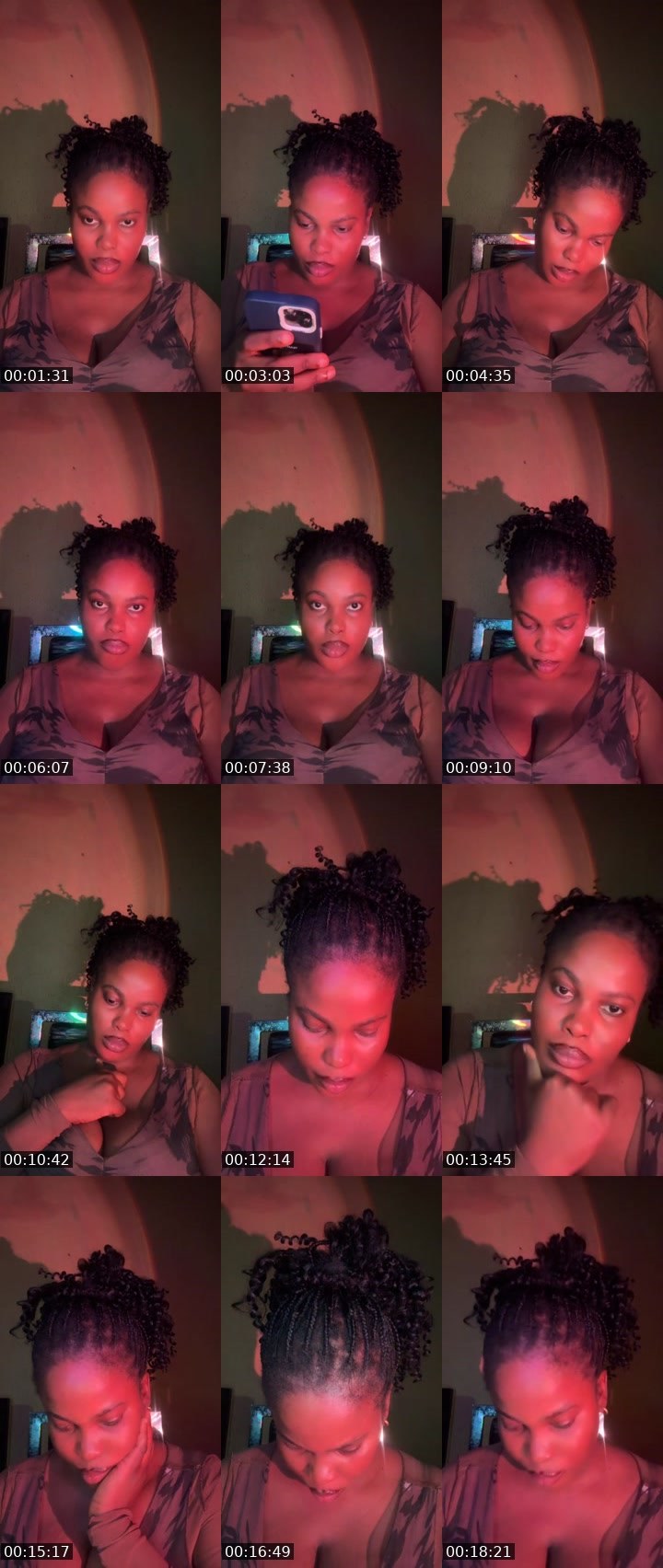 Contact-sheet preview of 💸🕊️Scorpio 🟦⛓️'s Liveme recording