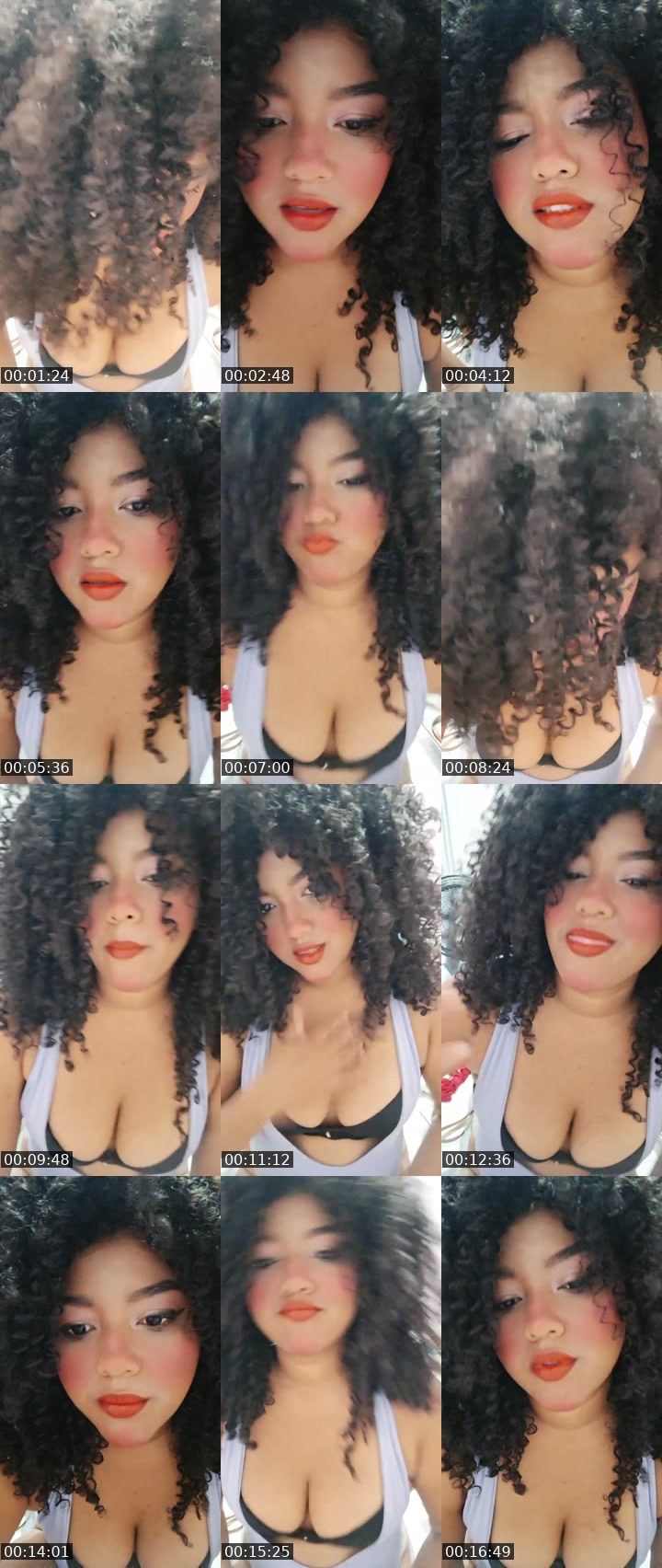 Contact-sheet preview of jó😈😇🔥🔥's Liveme recording