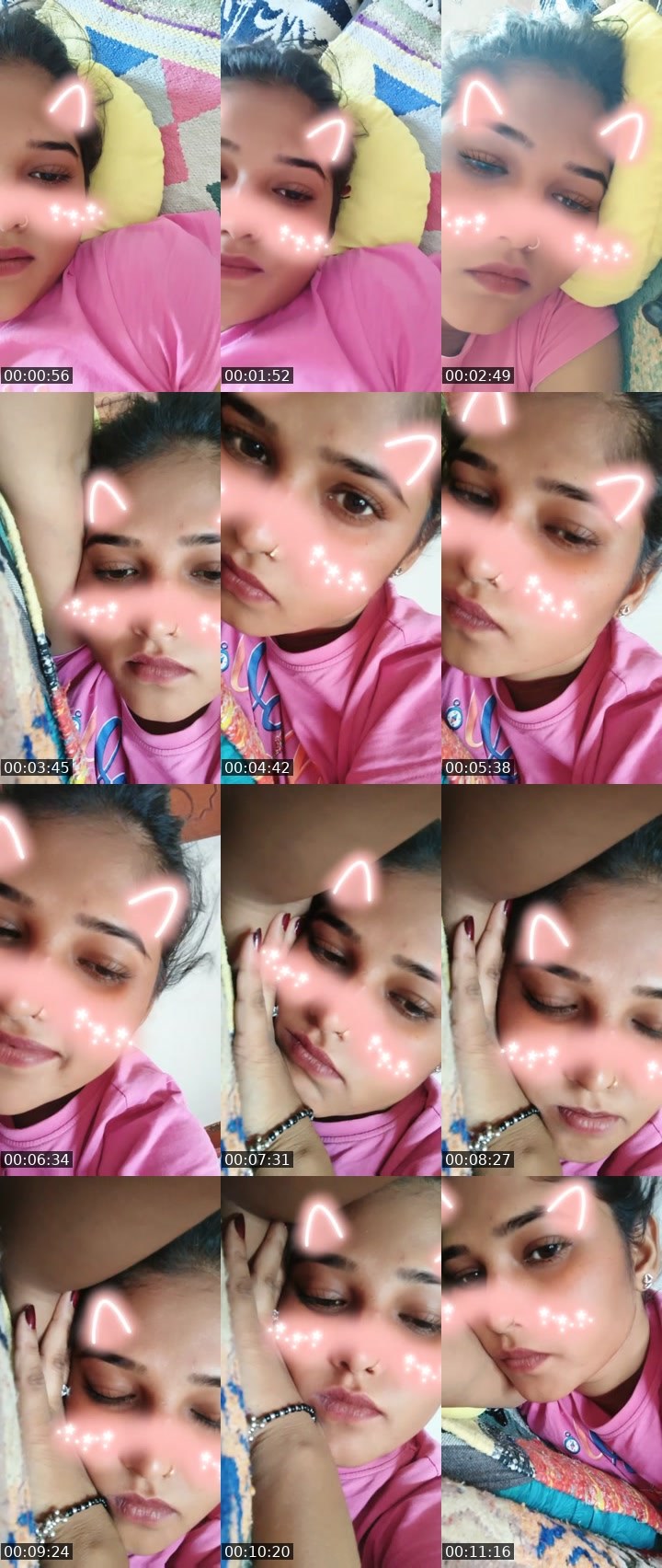 Contact-sheet preview of riyarajput001's Liveme recording