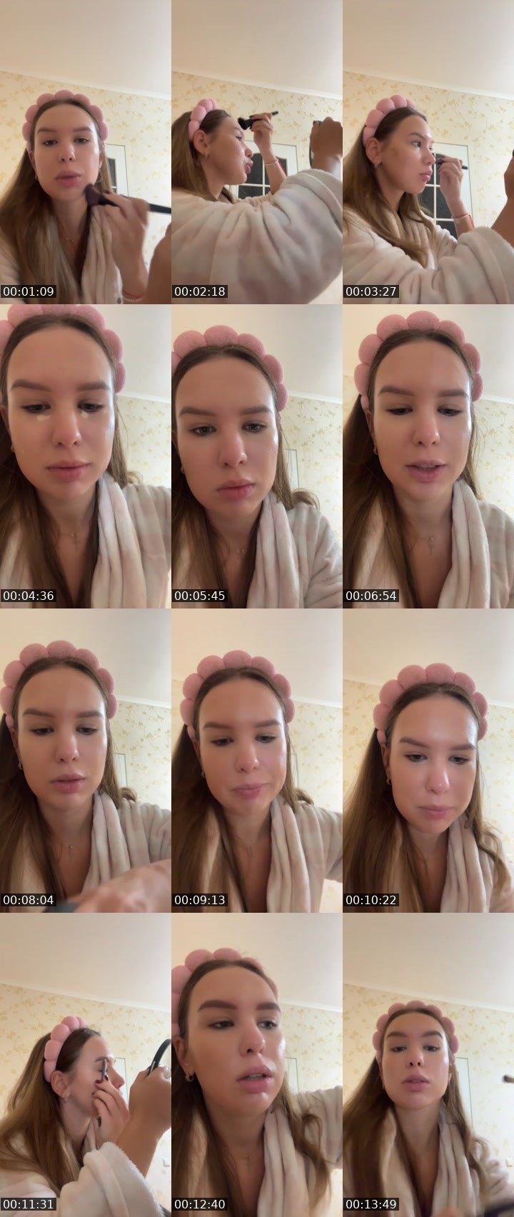 Contact-sheet preview of Vallleriia's Liveme recording