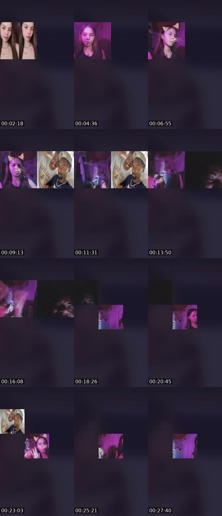 Contact-sheet preview of 🦅Gelyn🔷️'s Liveme recording