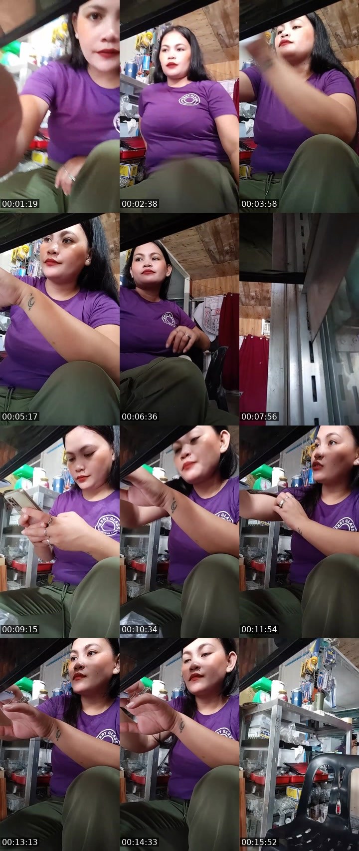 Contact-sheet preview of NP Jane👸🦸's Liveme recording