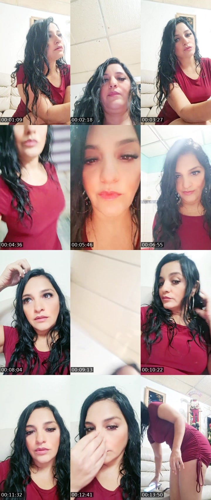 Contact-sheet preview of NiNa🍸's Liveme recording