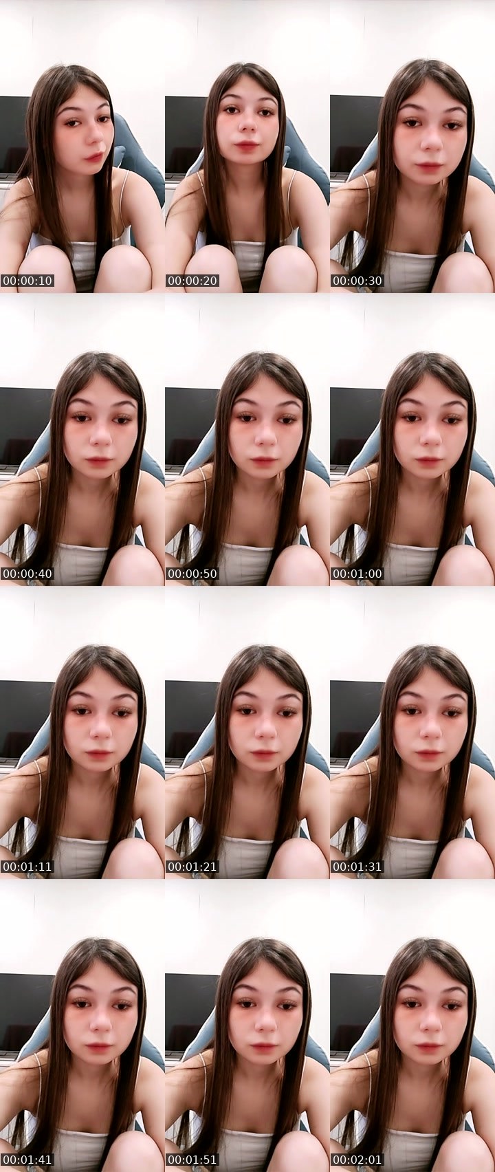 Contact-sheet preview of mimi321's Liveme recording