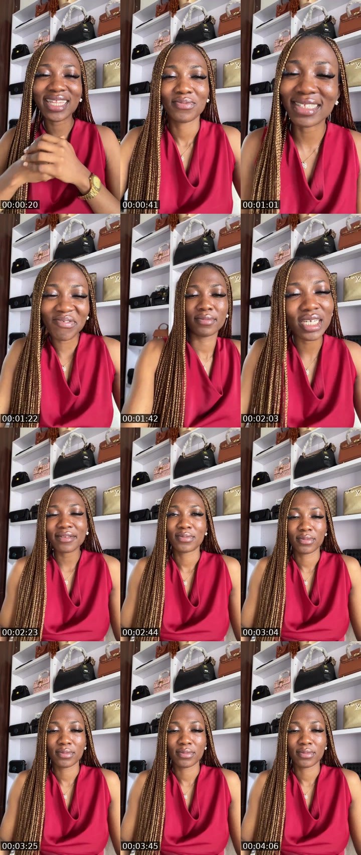Contact-sheet preview of Queen-215359880's Liveme recording