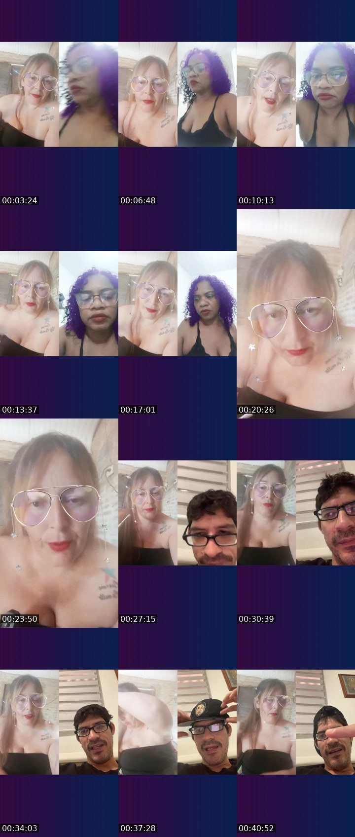 Contact-sheet preview of 🔆MiLLO🔥🌪's Liveme recording