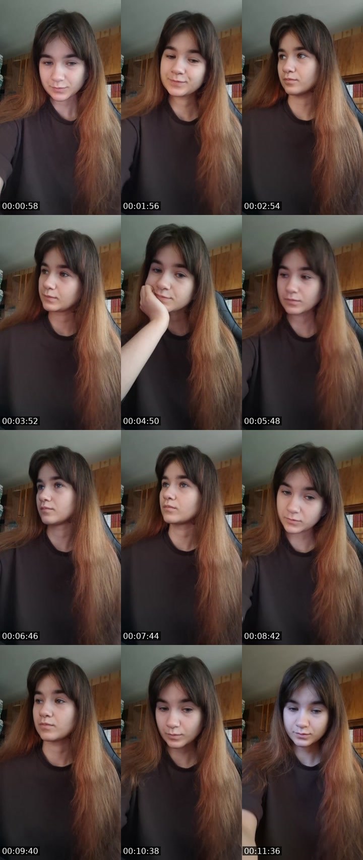 Contact-sheet preview of Skovkanin🐇's Liveme recording