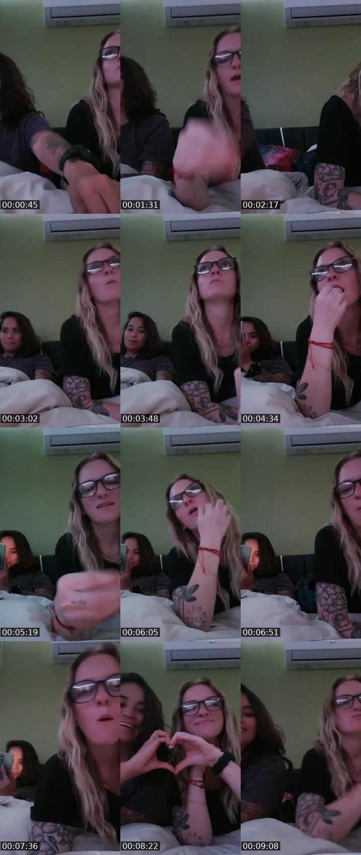 Contact-sheet preview of devyn 🥀's Liveme recording